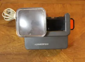 Agfascop200 Afga Agfascop 200 35mm Still Picture Projector Lighted Slide Viewer Backlit Agfa 6743