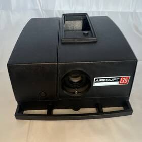 Airequipt E-26796 135 Desktop 2x2 Slide Projector Black 4 Inch 3.5 Lumimag Table Top