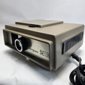 Argus-a538 Argus Vintage A538 35mm Slide Viewer - Manual Advance Sharp 5 Inch F/2.9 Lens