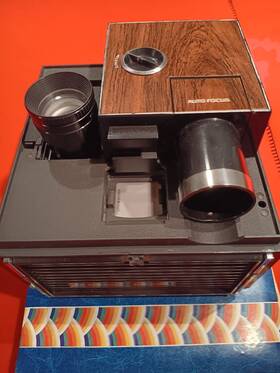 Bell And Howell 991-bz Slide Cube Projector