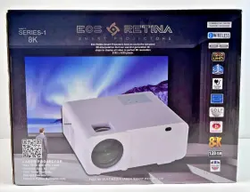 01950123456789033103000123 Eos Retina Smart Projector Series-1 8k -original Brand New Free Ship Same Day