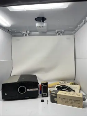 727-aq Gaf Vintage Sawyers Slide Projector Rotomatic Model 600a