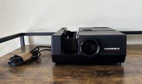 Hanimex 2300rf Auto Focus Slide Projector Tested