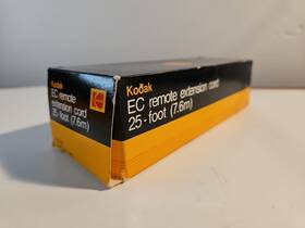 Kodak 041771401368 Ec Remote Extension Cord 25 Foot 7.6m Open Box Ec58 Cat 140-1363 Nos