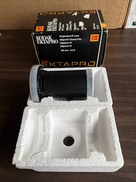 Kodak 041777125510 Vintage Slide Projector Lens-ektanar F/2.8 Ektapro Ff 100mm 712 5511