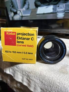 Kodak 1424457 Projection Ektanar C 102-152mm Zoom Lens For Carousel Slide Projector