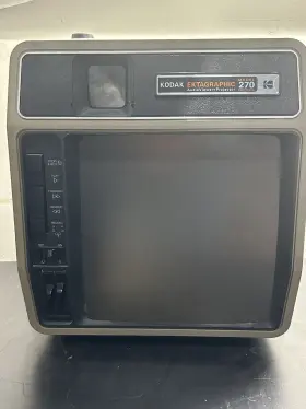 270-ysir Kodak Retro Ektagraphic 270 Audioviewer Slide Projector Cassette Player Untested
