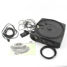 Kodak 634330 Carousel 800 Slide Projector With Remote And Cord No Tray Untested