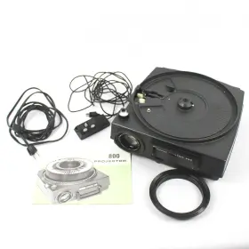 634330 Kodak Carousel 800 Slide Projector With Remote And Cord No Tray Untested
