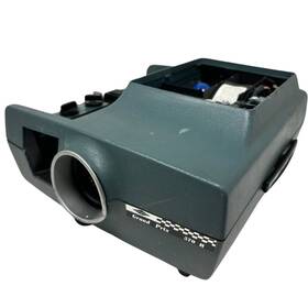 Sawyer 464-2-00 Sawyers Grand Prix 570 R Slide Projector Portable Compact Vintage As Is Read