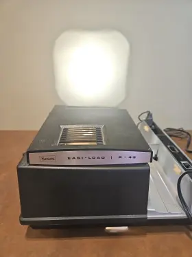 837.98430 Sears Vintage Easi-load R-43 Slide Projector Made In Usa Model Works