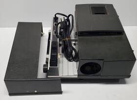 Sears 9863 Vintage Solid State Slide Projector Model Tested No Lens Watch Video