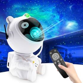 Wwdeesum 629722812106 Astronaut Galaxy Projector With Timer And Remote Led Nebula Night Lights