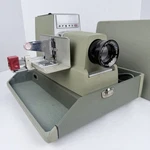 Argus 500 Automatic 35MM Slide Projector Model V With Case 4 Inch F3.3 Lens Used. Price: $55.00.