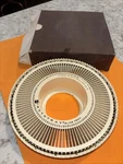 *** Sawyer Gaf Rototray Carousel 100 Slides Projector With Box Used. Price: $7.20.