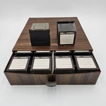 Bell & Howell 35MM 16 Empty Cubes Original Box Holds 640 Slides Used. Price: $20.00.