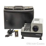 Kindermann & Co Gmbh 8703 6X6 Medium Format Slide Projector Exc Used. Price: $316.95.
