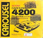 Kodak Carousel 4200 Slide Projector Vintage Lamp And Works Great W/ Original Box Used. Price: $95.00.
