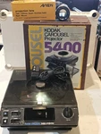 Kodak Carousel 5400 Slide Projector, Ektanar 102-152MM F/3.5 Zoom Lens, Remote For. Price: $90.31.