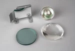 Heat Absorbing Glass, Condenser Lens, Lamp, Kodak Carousel 650HK Projector Used. Price: $25.00.