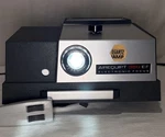 Vintage Airequipt 350EF Electronic Focus Slide Projector 2X2, 4 3.5 Lens. Price: $73.50.