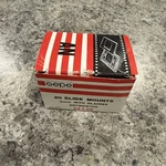 Gepe Slide Mounts 2MM W/glasses 24 36 -20 In Box New. Price: $25.00.