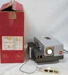 Leitz / Pradovit Rc 35MM Slide Film Projector & Remote - Rollei Cartridge Used. Price: $323.29.