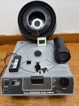 Kodak Ektagraphic Iii Am Carousel Slide Projector With Remote And Lens Used. Price: $115.00.