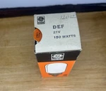 Ge Def 150-WATT 21V Bulb Projector Lamp For B&h, Kodak, Elmo 8MM ***new. Price: $47.06.