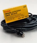 Kodak 586 Remote Extension Cord 25 Foot For Compatible Slide Projector Open. Price: $11.99.