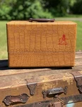Vintage Brumberger #1314 Rocket 200 Watt Slide Projector Wood Case 35MM Used. Price: $60.00.