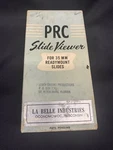 Vintage La Belle Pak Slide Viewer Pocket Projector Original Box/manual Used. Price: $18.00.