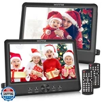 Wonnie 10.5" Two Car Dvd Players Portable Dual Screen Headrest Video Player, New. Price: $177.99.
