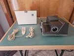 Vintage Sawyer Crestline 500 Slide Projector With Extra Bulb Used. Price: $36.88.