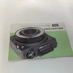 Genuine Kodak Carousel 800 Slide Projector Instruction Manual 634330 Usa. Price: $5.15.
