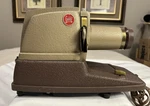 Vintage Golde Coronet D-10 Slide Projector + Original Case Pristine Works Great. Price: $35.00.