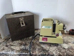 Standard Model 500N Vintage Filmstrip Projector, Hard Carry Case, Works. Price: $22.50.