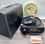 Kodak Carousel 850H Projector W/locking Case, Lens, Tray & Bulbs Tested! Works Used. Price: $124.00.