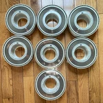 Sears Lot Of 7 Easi-load 100-SLIDE Circular Carousels For Projector Used. Price: $12.00.