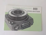 Genuine Kodak Carousel 800 Slide Projector Instruction Manual 634330. Price: $6.40.