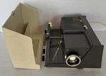 Crestline 500 Ad Slide Projector Original Box Tested Works Beige Color Vintage Used. Price: $44.95.