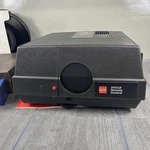 Vintage Gaf 2100R Projector, Model 386-M8 W/ Slides & Box Open. Price: $85.00.