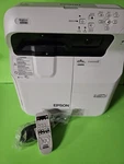 Sewing Epson Brightlink 695WI H740A 3LCD Projector Ultra Short New Lamp Used. Price: $174.97.