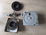 Elmo Omnigraphic 300AF With Remote, Two Slide Trays, And Extra Bulb. Used. Price: $70.00.