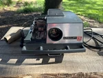 Airequipt 135 Slide Projector Works, Lens Has Issue See Pics Lots Of Extras Bulb Used. Price: $66.66.