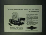 1966 Sawyer's Rotomatic 707Q Slide Projector Ad Used. Price: $17.99.